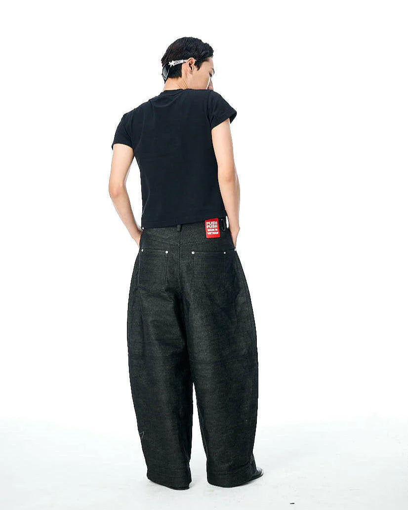 [PUSHPUSH] RAW SELVEDGE DENIM