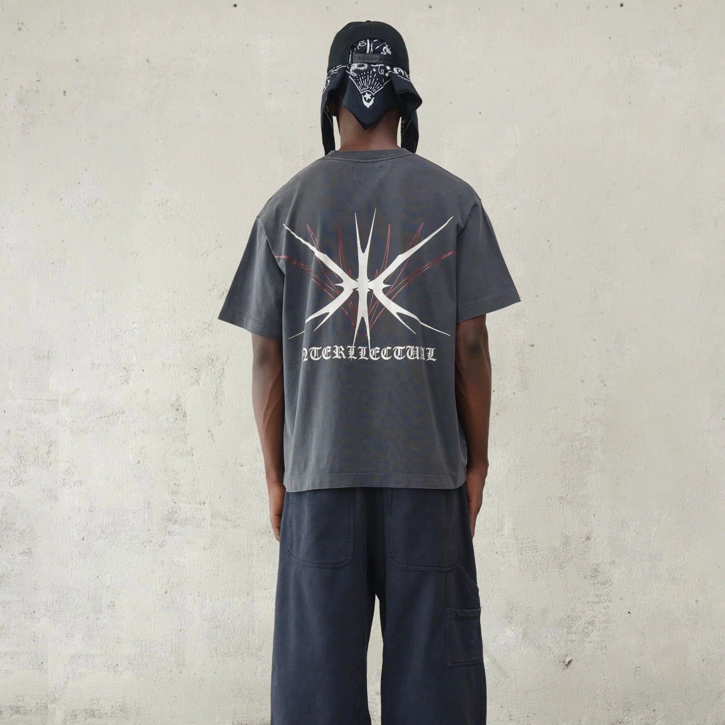 [ROIWORKSHOP] Spiked Faded Tee