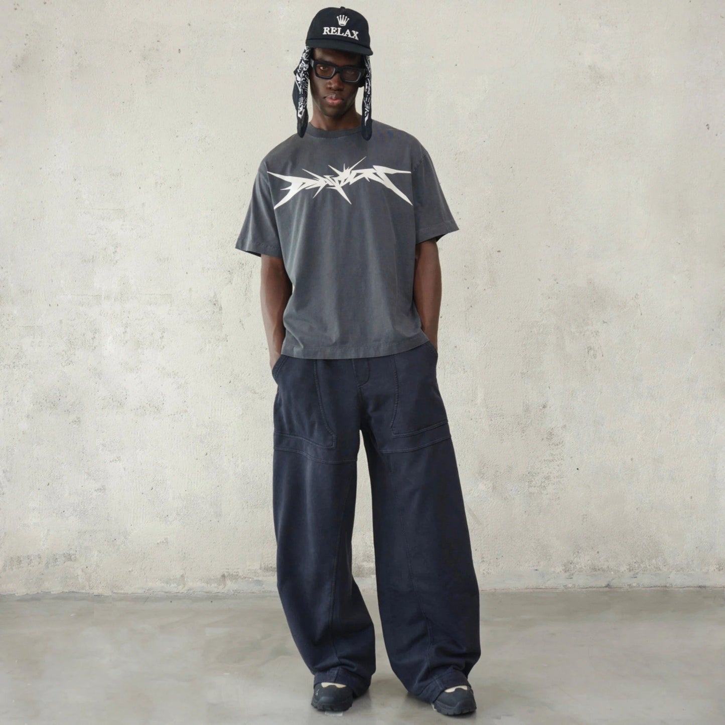 [ROIWORKSHOP] Spiked Faded Tee
