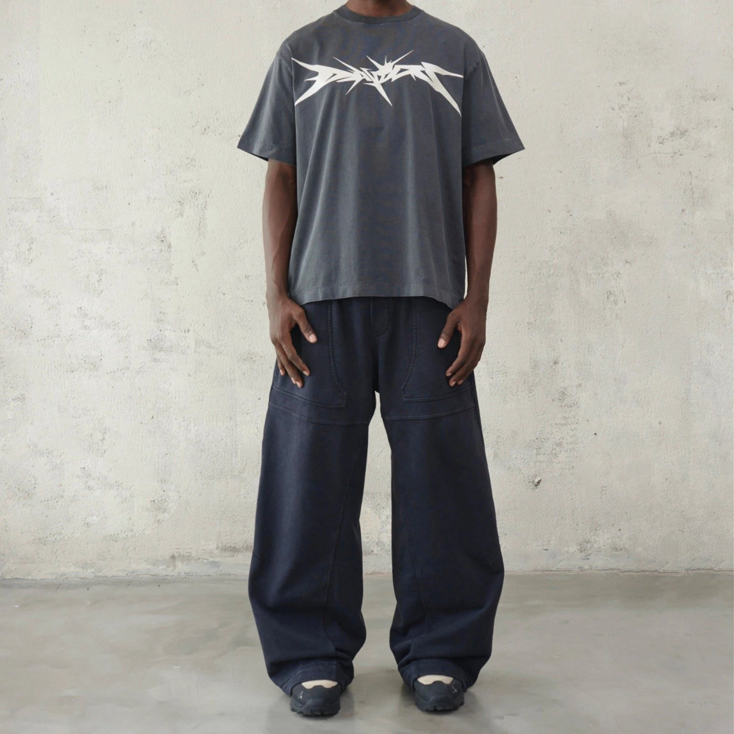 [ROIWORKSHOP] Spiked Faded Tee
