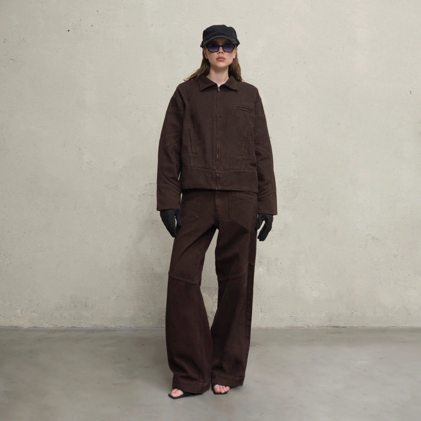 [ROIWORKSHOP] Choco Denim Jacket