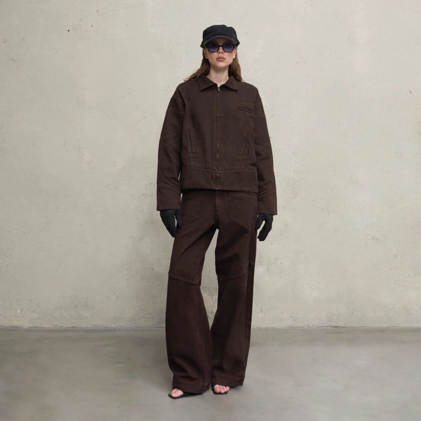 [ROIWORKSHOP] Choco Denim Pants