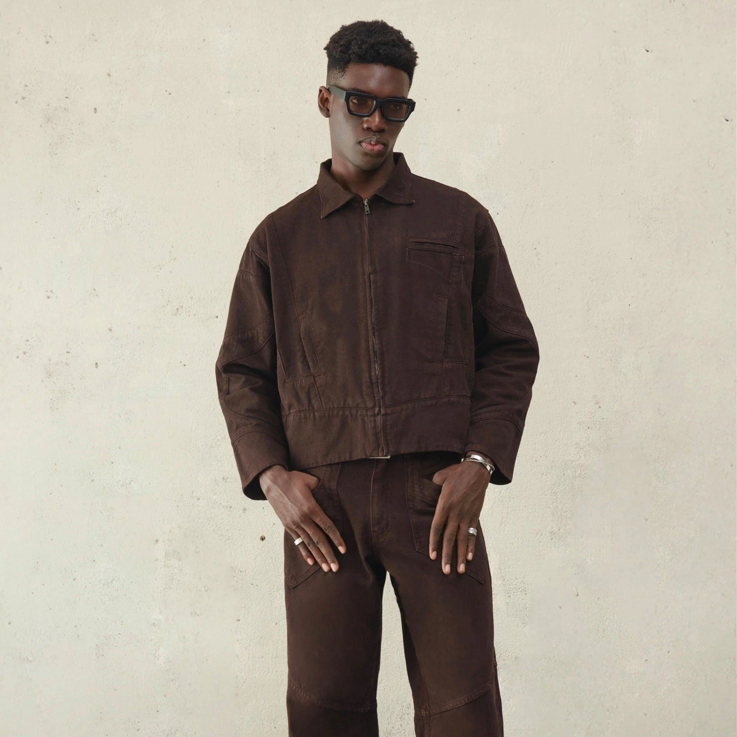 [ROIWORKSHOP] Choco Denim Jacket