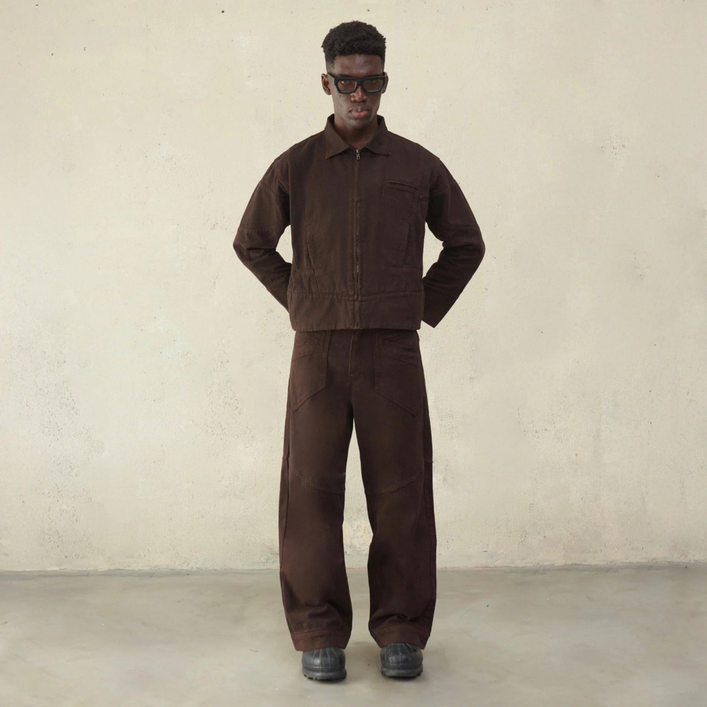 [ROIWORKSHOP] Choco Denim Pants