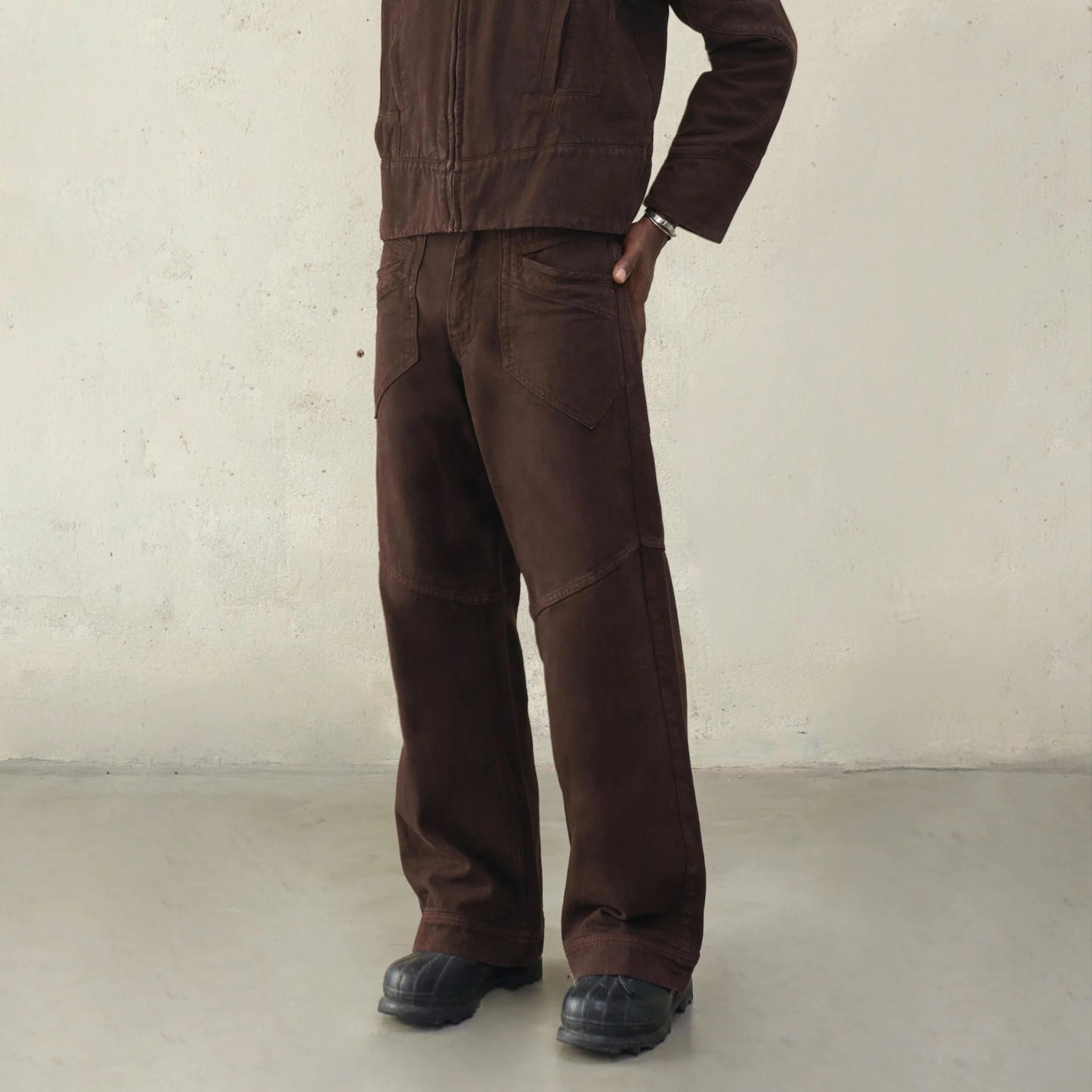 [ROIWORKSHOP] Choco Denim Pants
