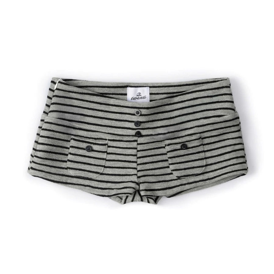 [TWENTI] STRIPED SHORTS