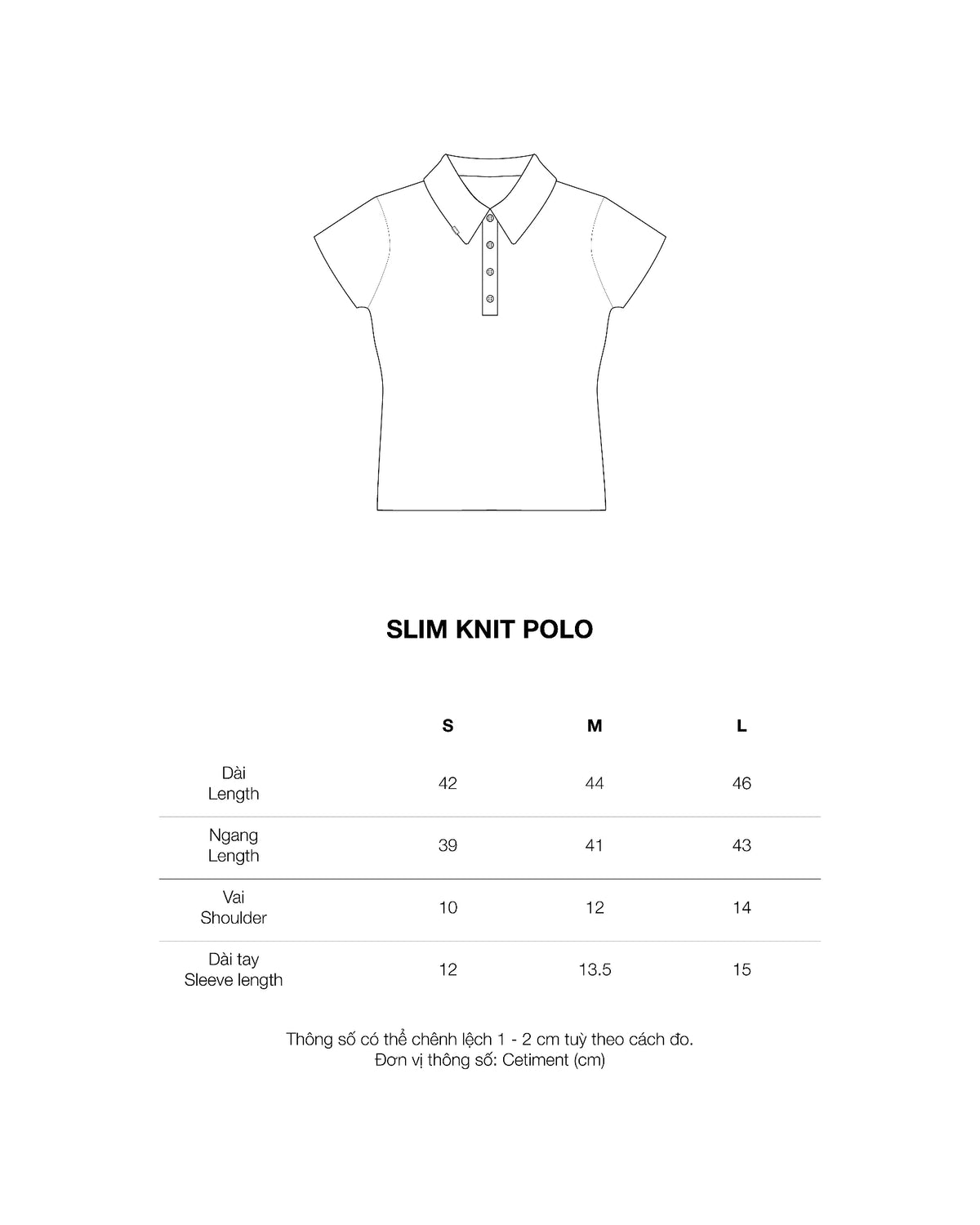 [PROJECT95] SLIM KNIT POLO