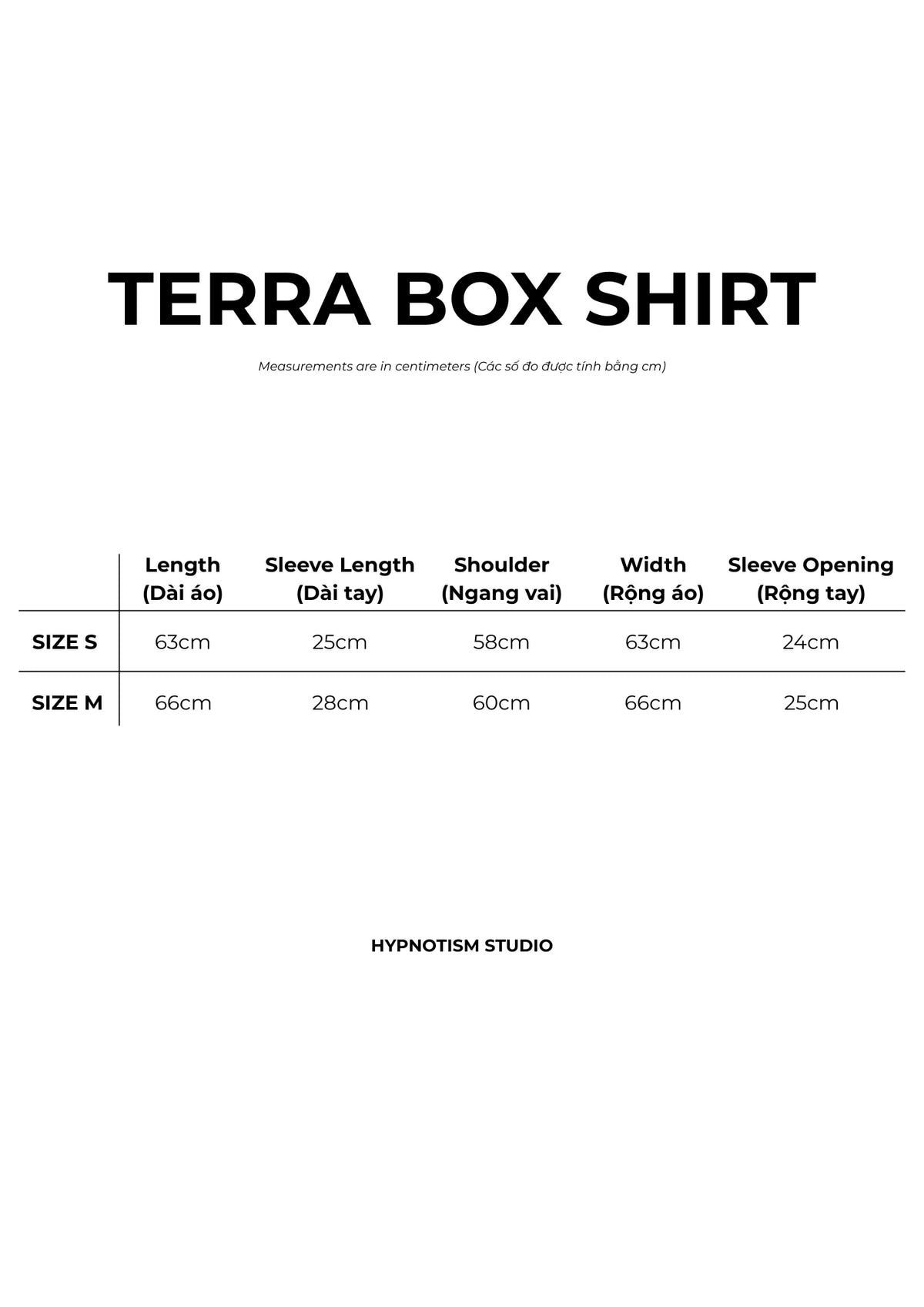 [HYPNOTISM] TERRA BOX SHIRT