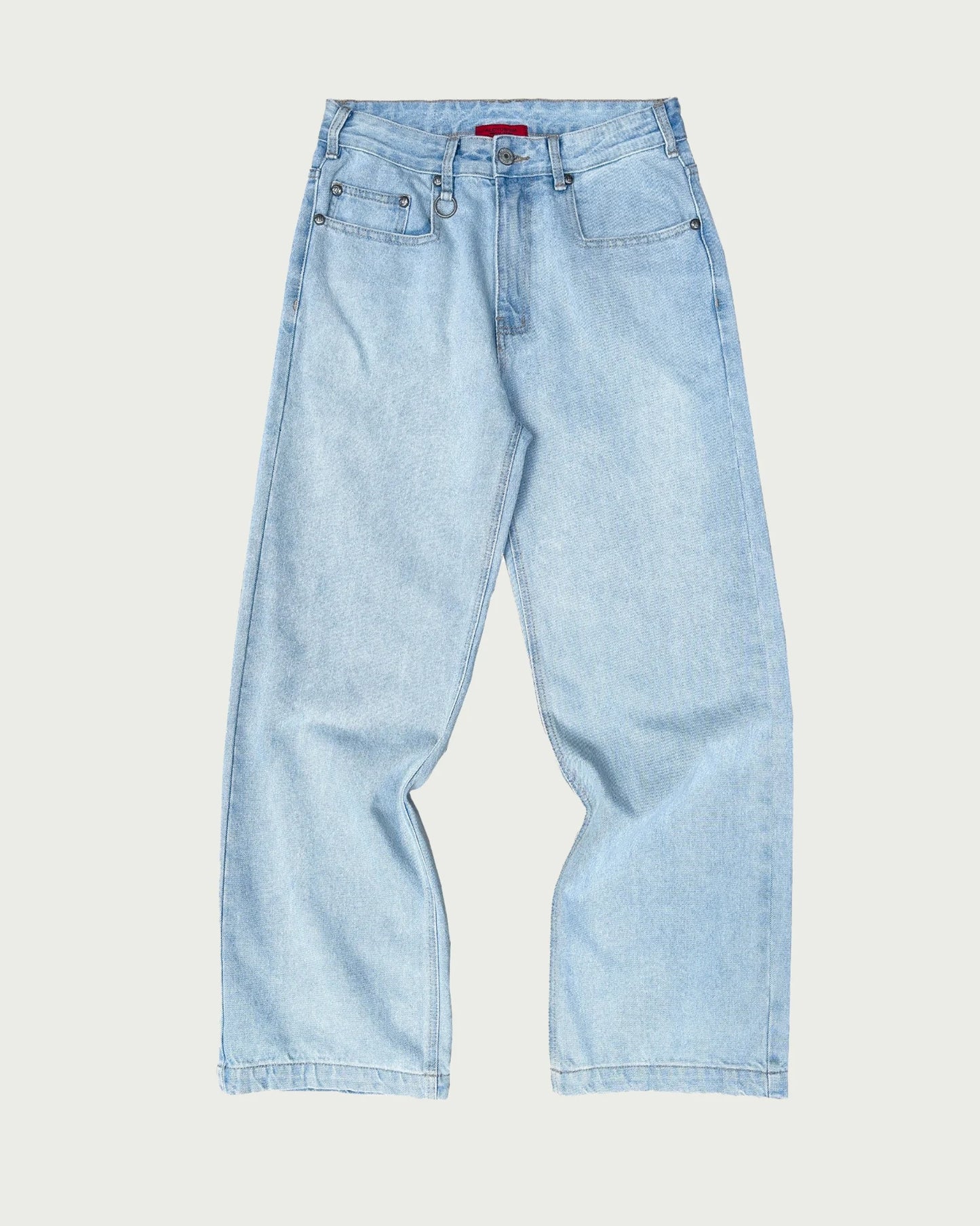 [ALCYUS] RIVET SIGNATURE LIGHT BLUE PANTS
