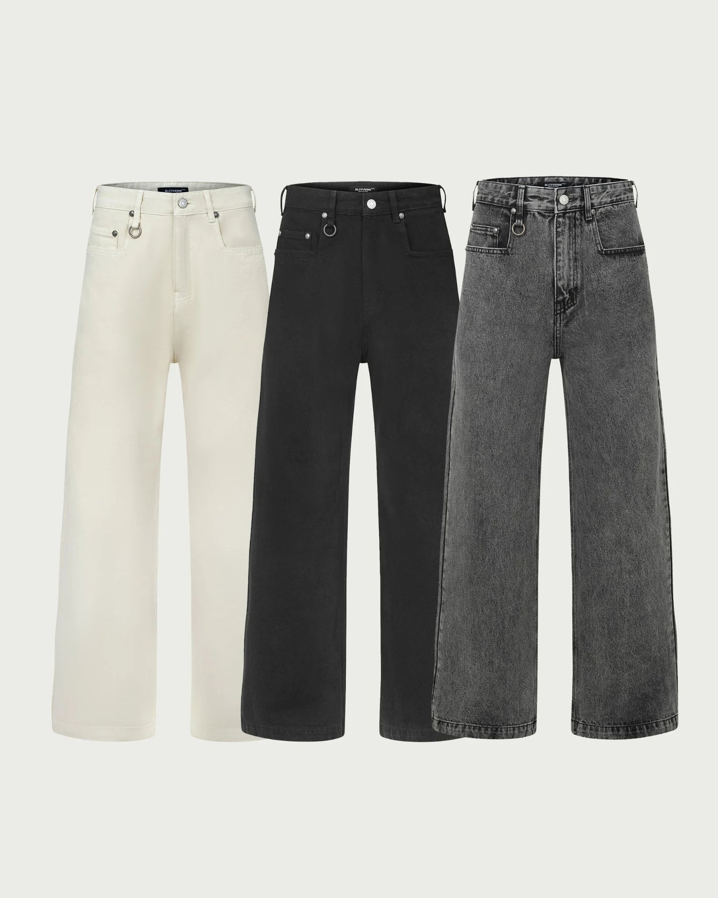 [ALCYUS] A25 SIGNATURE DENIM PANTS