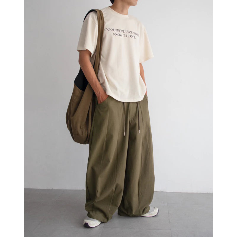 [AGOB] ROOMY PANTS