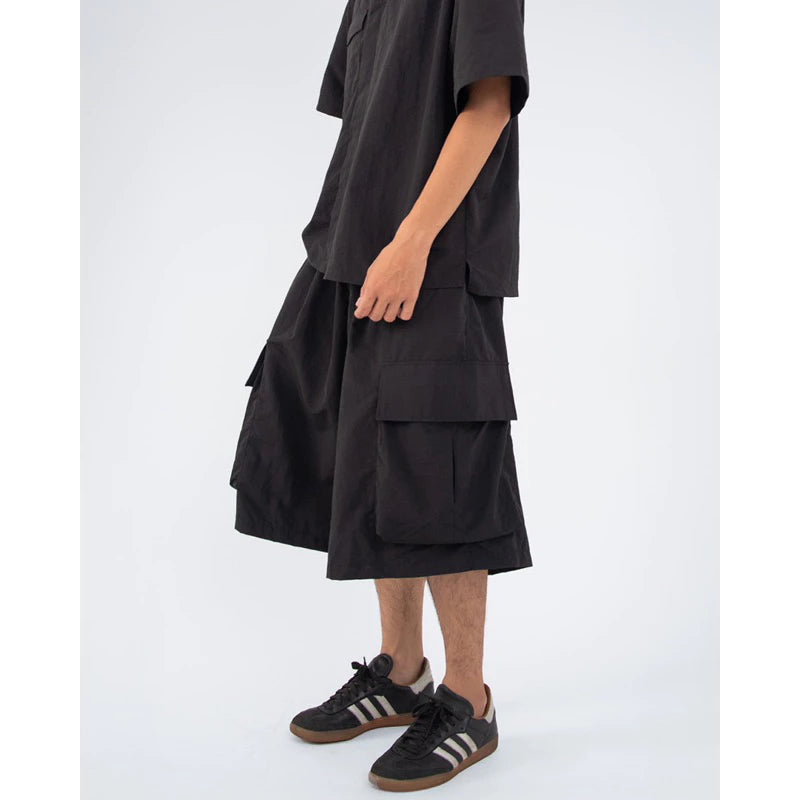 [AGOB] OVERSIZED CARGO SHORTS
