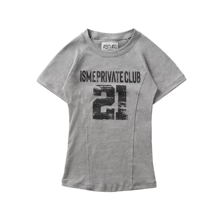 [ISME] 21 SLIMFIT BABY TEE