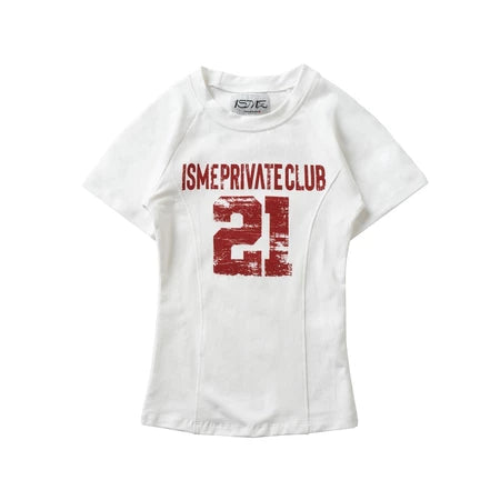 [ISME] 21 SLIMFIT BABY TEE