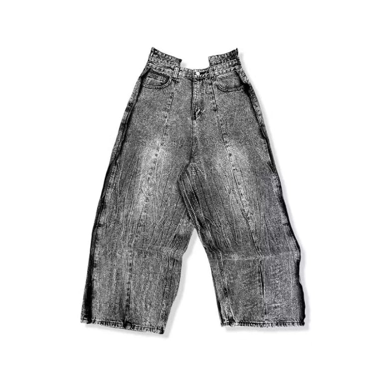 [DOPIGEZ] DPG LINE STITCH DENIM PANTS