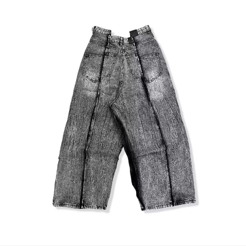 [DOPIGEZ] DPG LINE STITCH DENIM PANTS