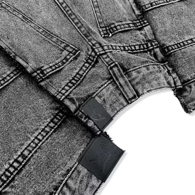 [DOPIGEZ] DPG LINE STITCH DENIM PANTS