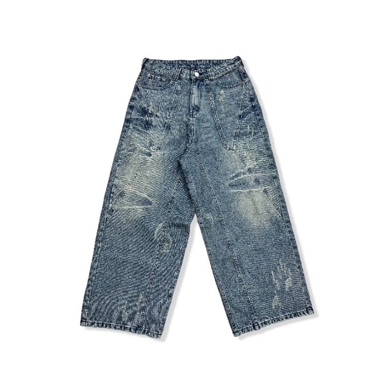 [DOPIGEZ] BIAS DENIM PANTS