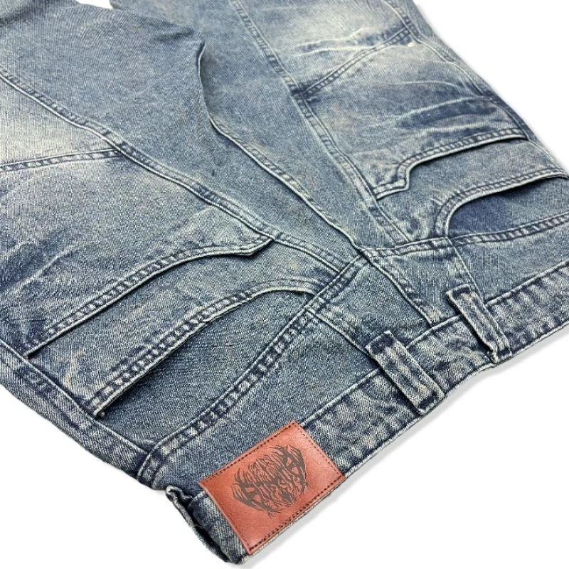 [DOPIGEZ] BIAS DENIM PANTS