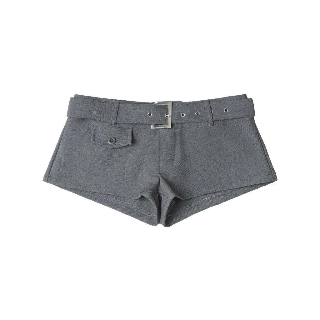 [TWENTI] MINI SHORT AND BELT