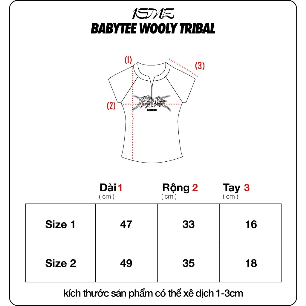 [ISME] BABYTEE WOOLY TRIBAL