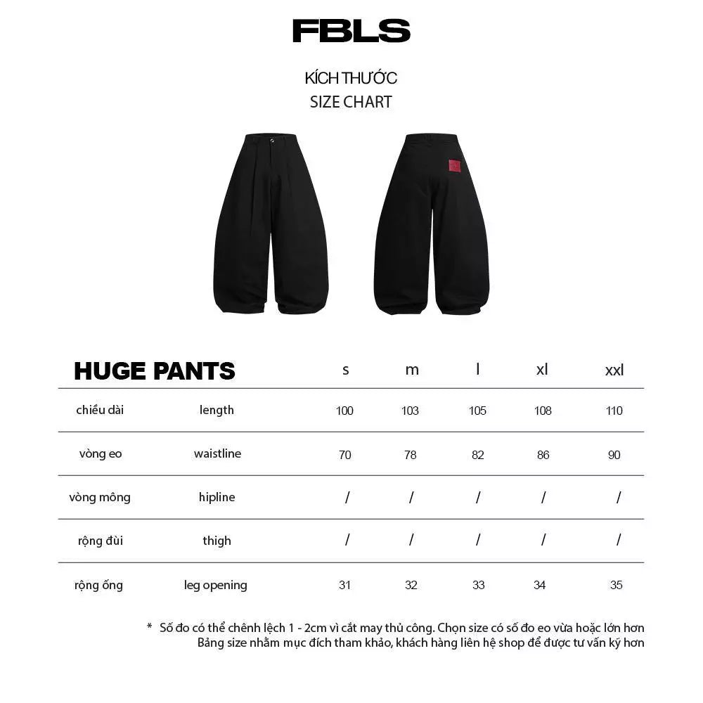 [FABRICLISM] HUGE PANTS