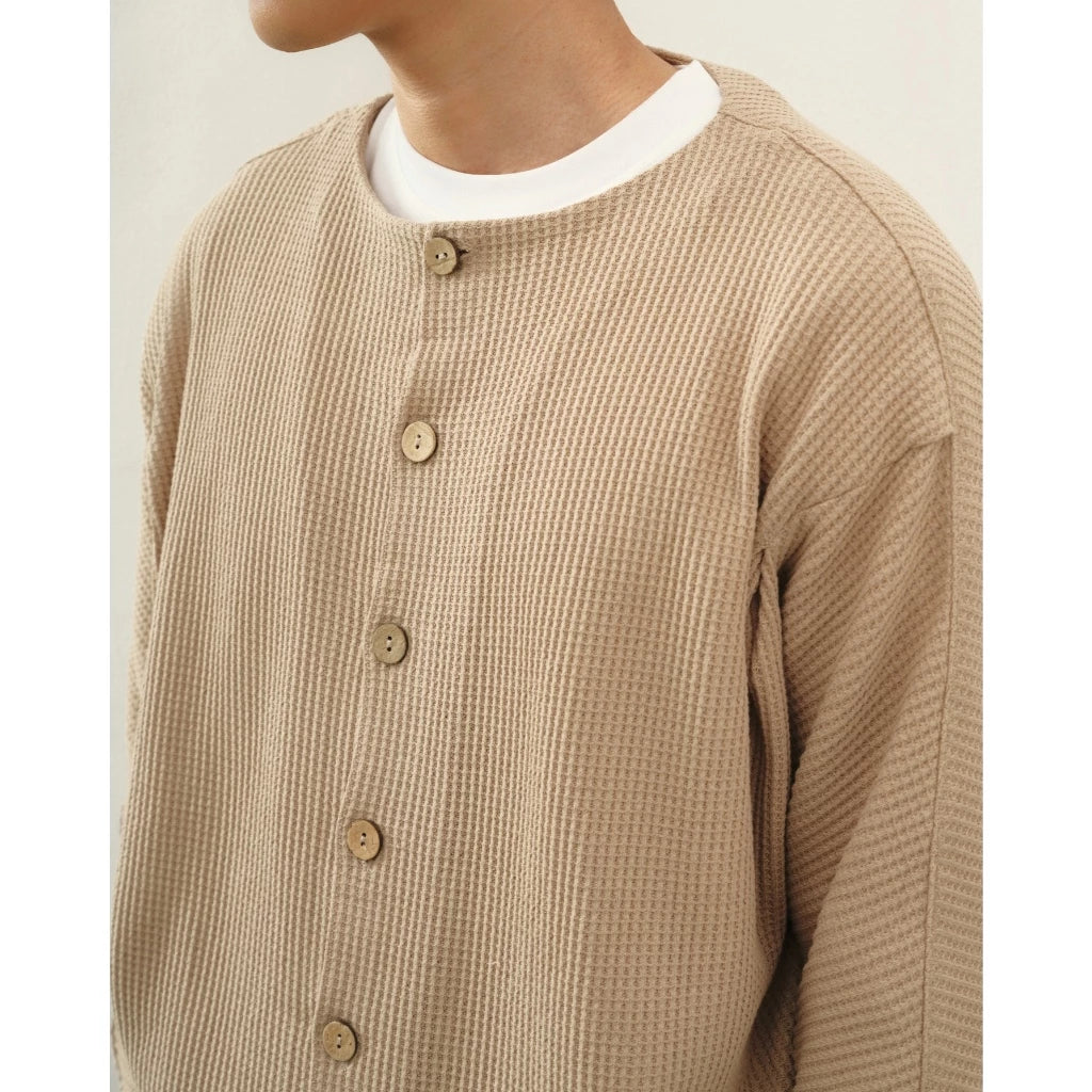 [AGOB] WAFFLE LONGSLEEVE
