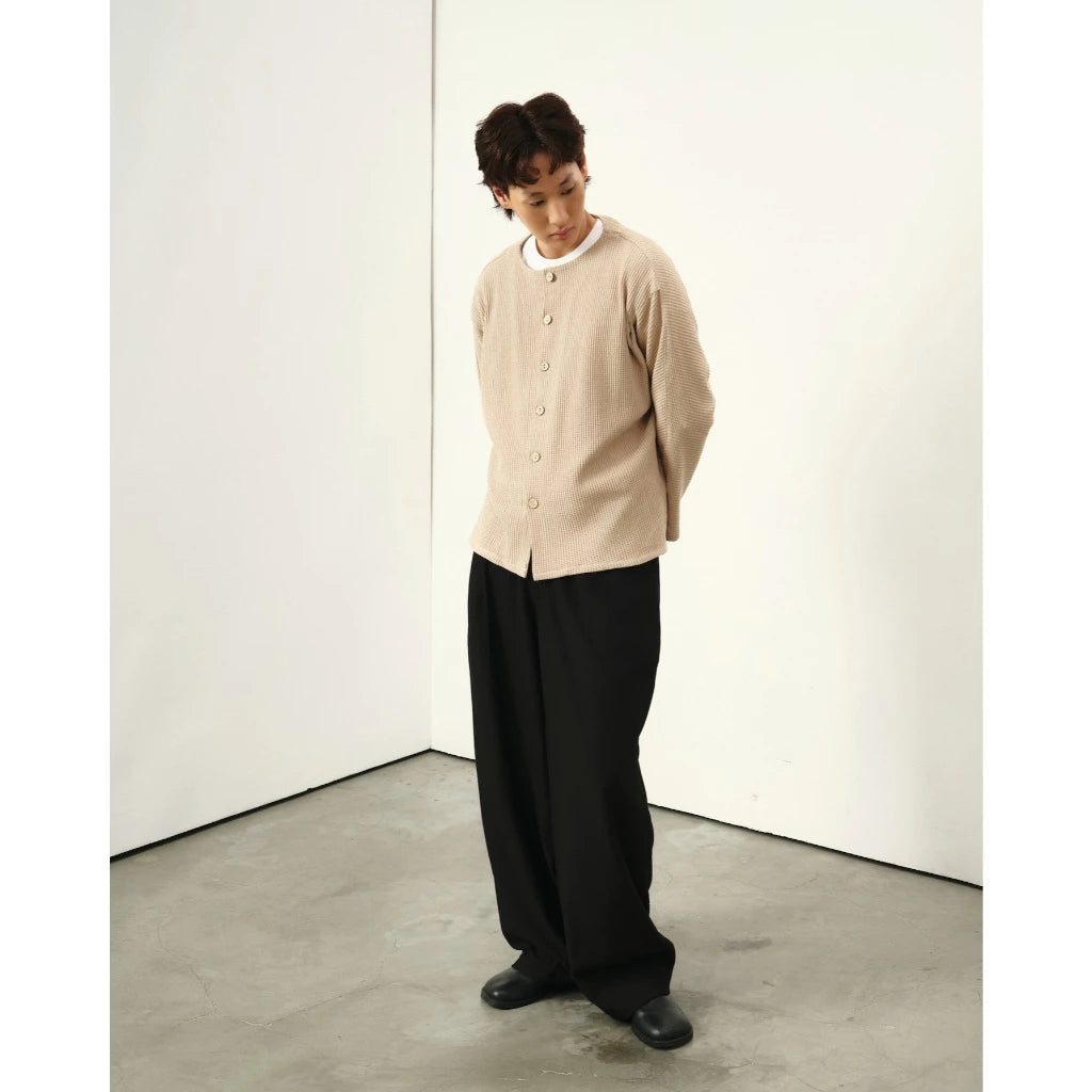 [AGOB] WAFFLE LONGSLEEVE
