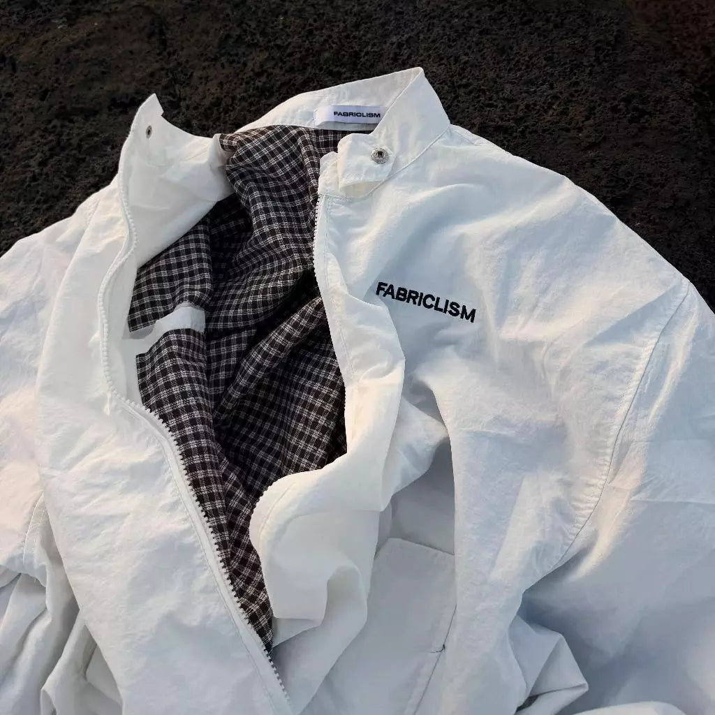 [FABRICLISM] 2 LAYERS NYLON JACKET