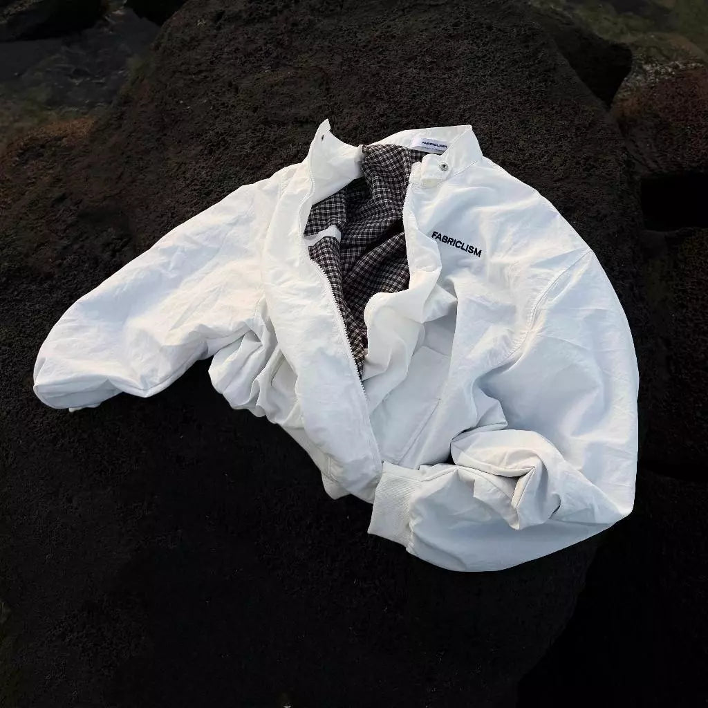 [FABRICLISM] 2 LAYERS NYLON JACKET