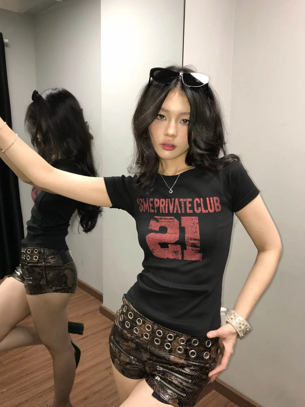 [ISME] 21 SLIMFIT BABY TEE