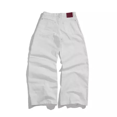 [FABRICLISM] PREMIUM 4 BUTTONS WASHED JEANS
