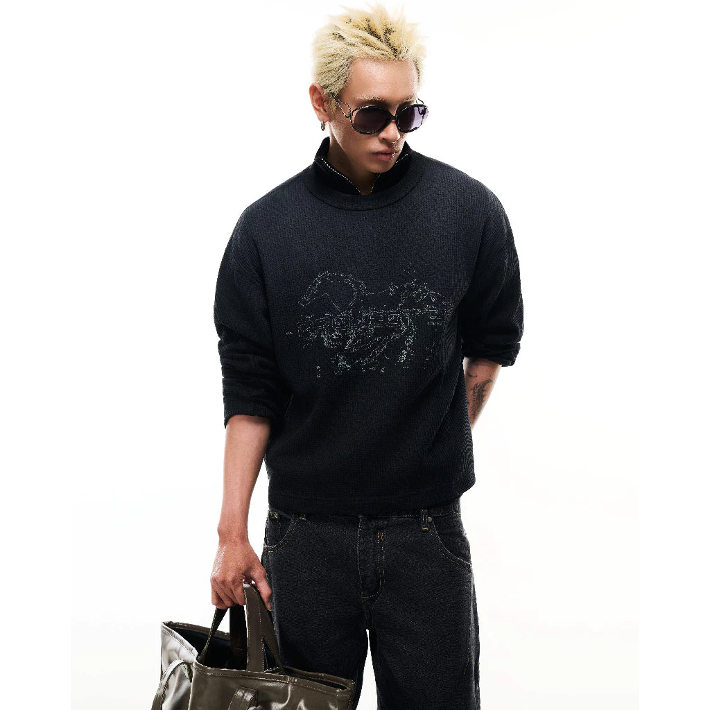 [95PROJECT] CONQUER LONGSLEEVES SHIRT