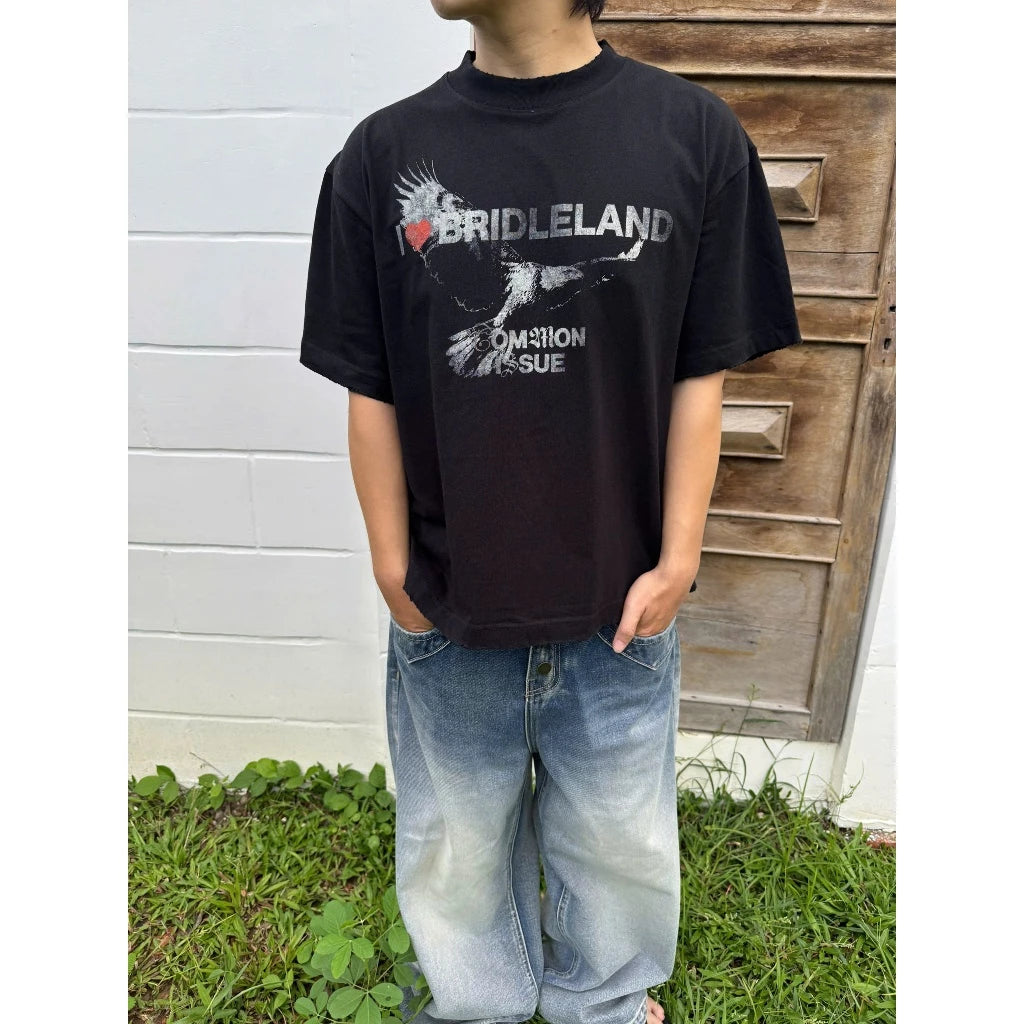 [COMMONISSUE] "BRIDLELAND” BOXY TEE