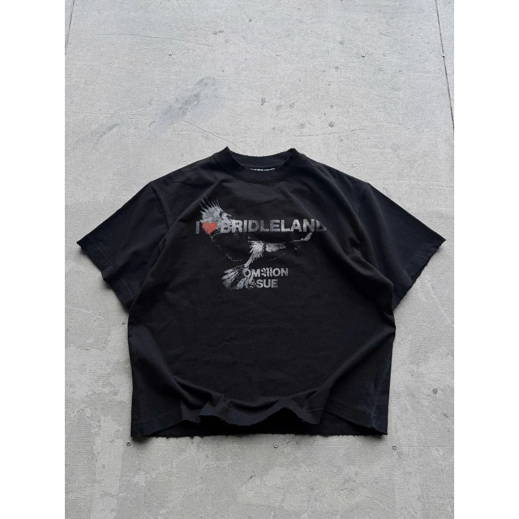 [COMMONISSUE] "BRIDLELAND” BOXY TEE