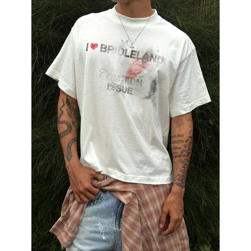 [COMMONISSUE] "BRIDLELAND” BOXY TEE
