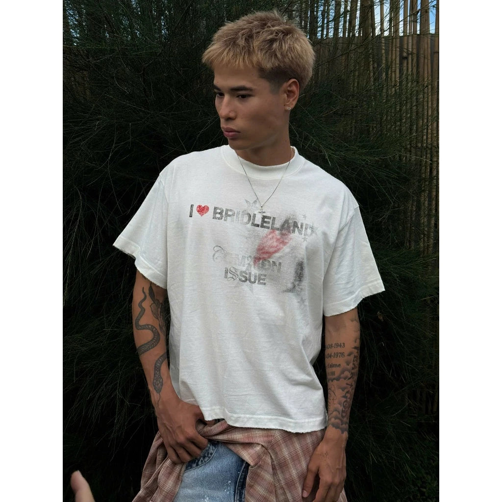 [COMMONISSUE] "BRIDLELAND” BOXY TEE