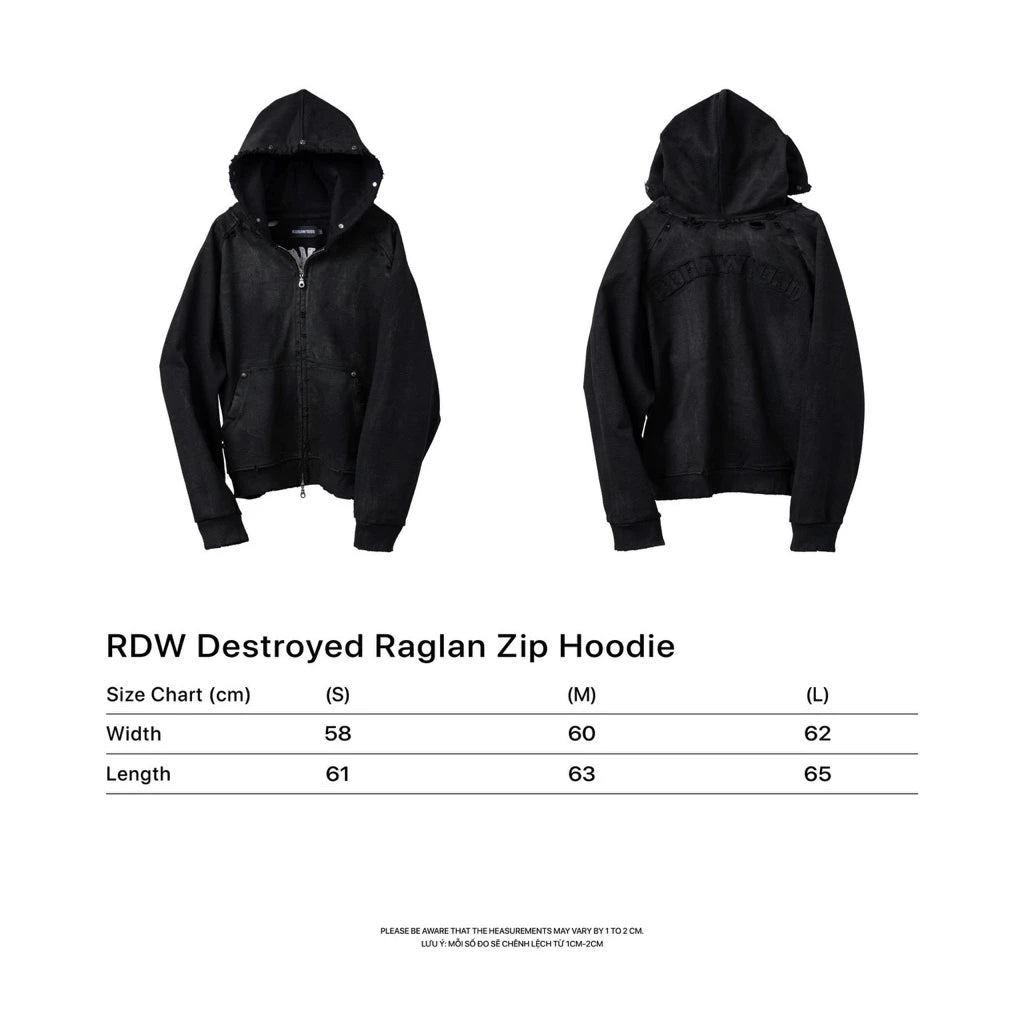 [RDRAW] DESTROYED HOODIE