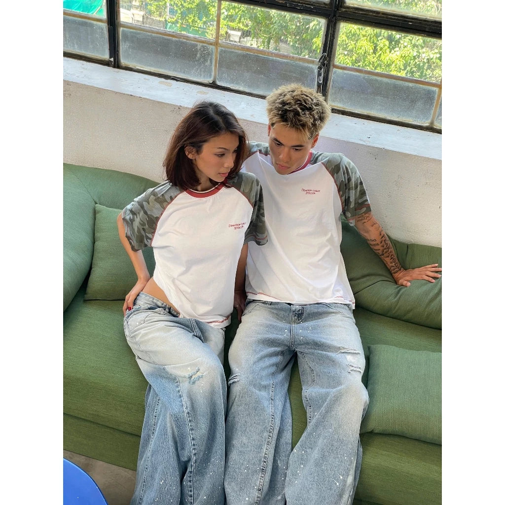 [COMMONISSUE] "HICKORY” BAGGY JEANS