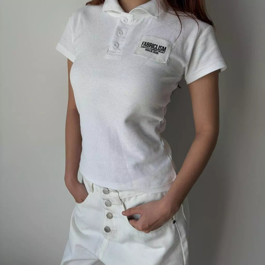 [FABRICLISM] PATCHWORK POLO