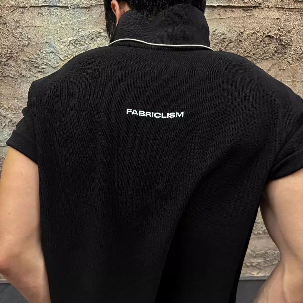 [FABRICLISM] PATCHWORK POLO