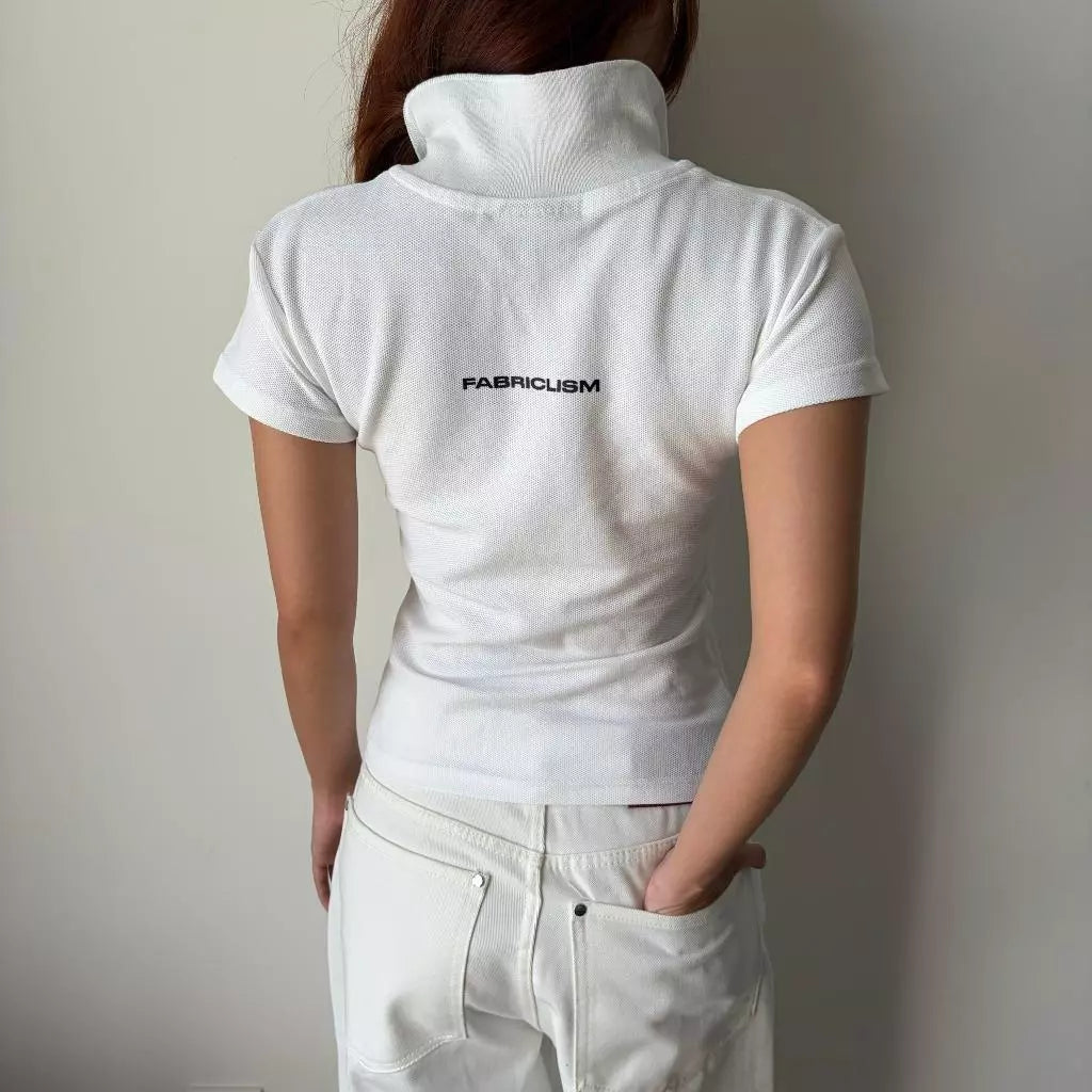 [FABRICLISM] PATCHWORK POLO