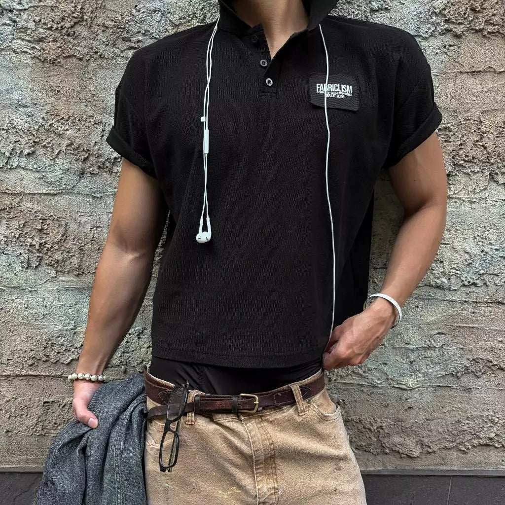 [FABRICLISM] PATCHWORK POLO