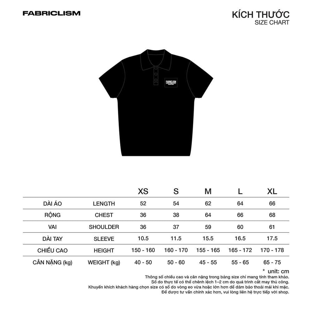 [FABRICLISM] PATCHWORK POLO