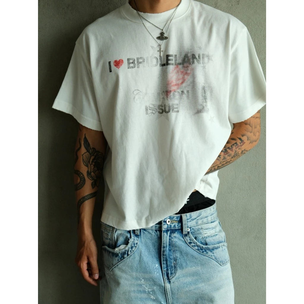 [COMMONISSUE] "BRIDLELAND” BOXY TEE