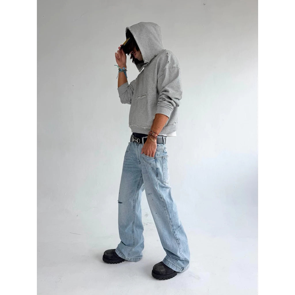 [RDRAW] B26 DISTRESSED HOODIE
