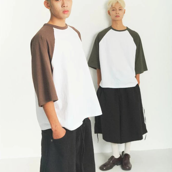 [AGOB] OVS RAGLAN TEE