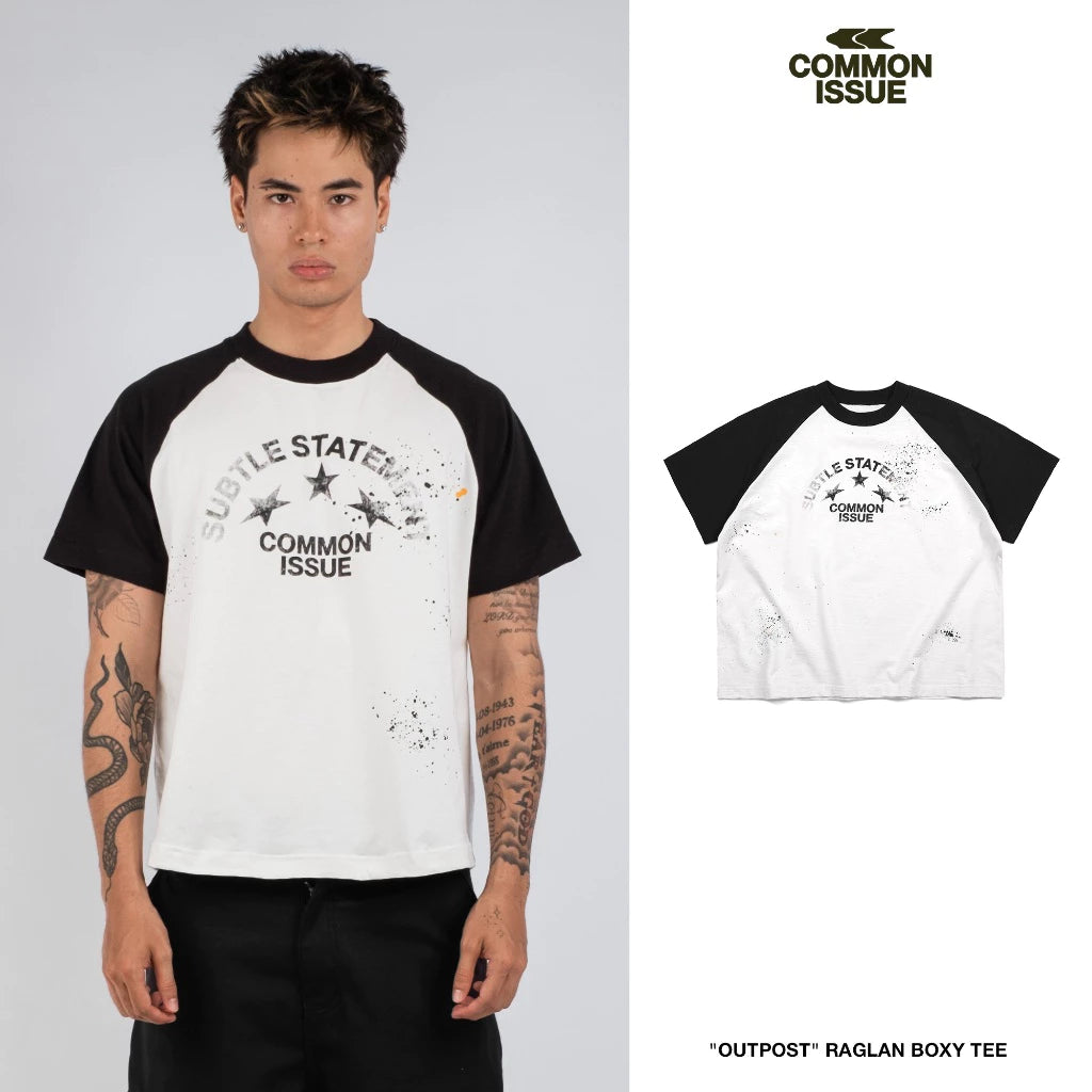 [COMMONISSUE] "OUTPOST” RAGLAN TEE