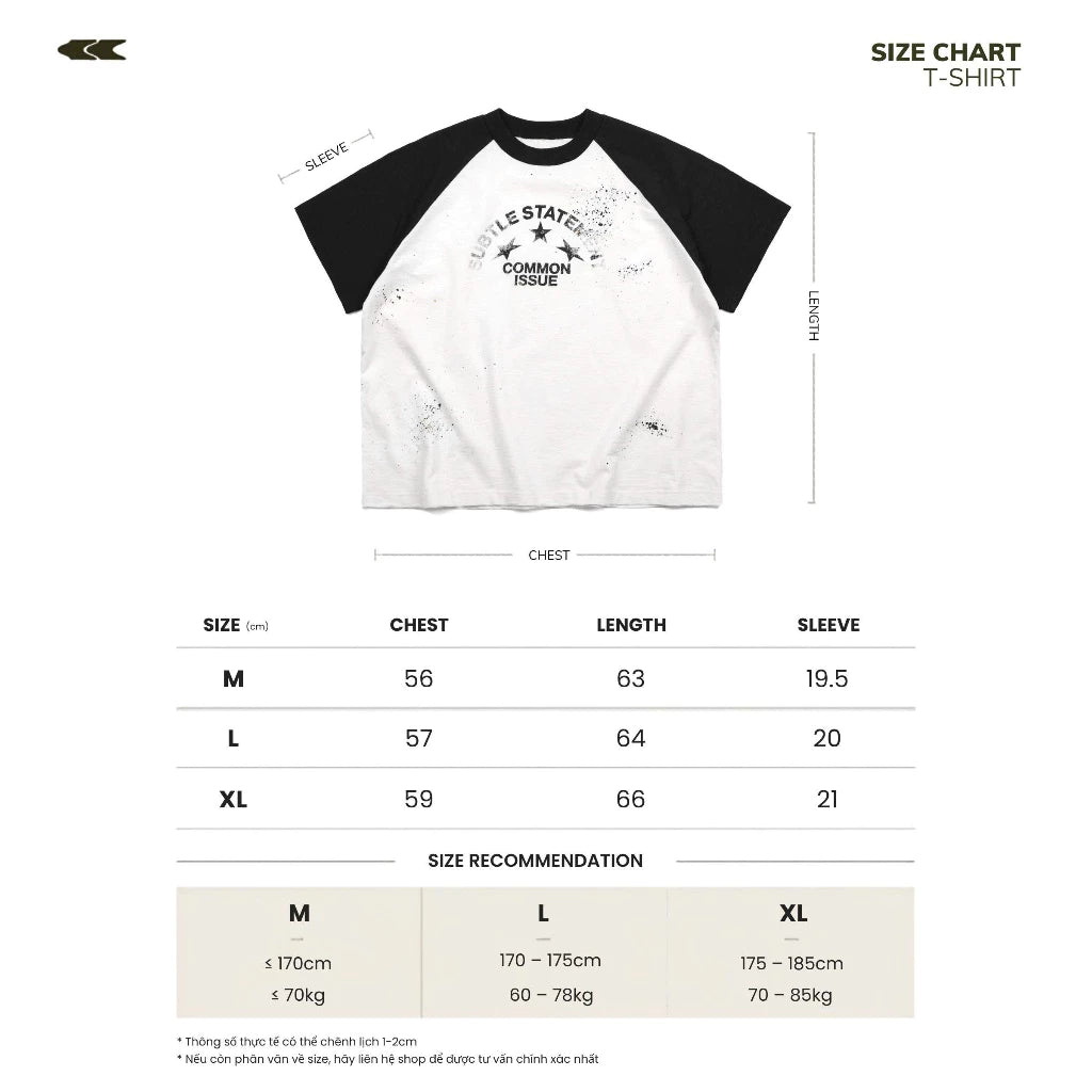 [COMMONISSUE] "OUTPOST” RAGLAN TEE