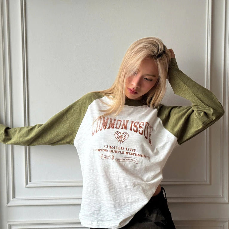 [COMMONISSUE] "ENIGMA" RAGLAN LONGSLEEVES